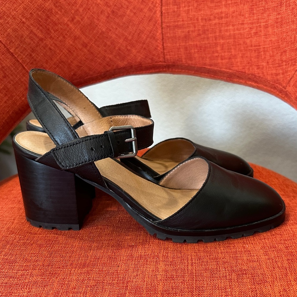 Madewell Claudie Heeled Leather Mary Jane